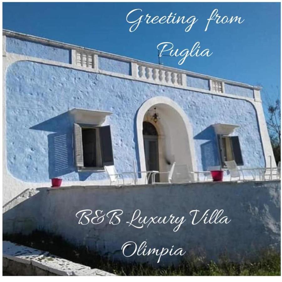 B&B Luxury Villa Olimpia Home Restaurant เซลวา ดิ ฟาซาโน ภายนอก รูปภาพ